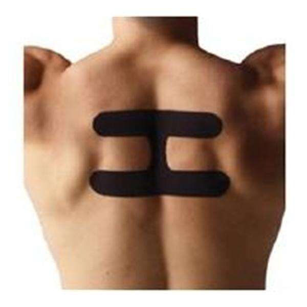 Tape Kinesiology SpiderTech 100% Cotton/Poly Acrylic Pre Cut Adhesive Pink 5/Box